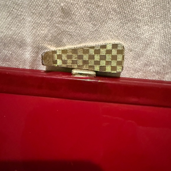 Vintage Red Patent Leather Handbag 10.5 X 13.5 - Picture 15 of 17